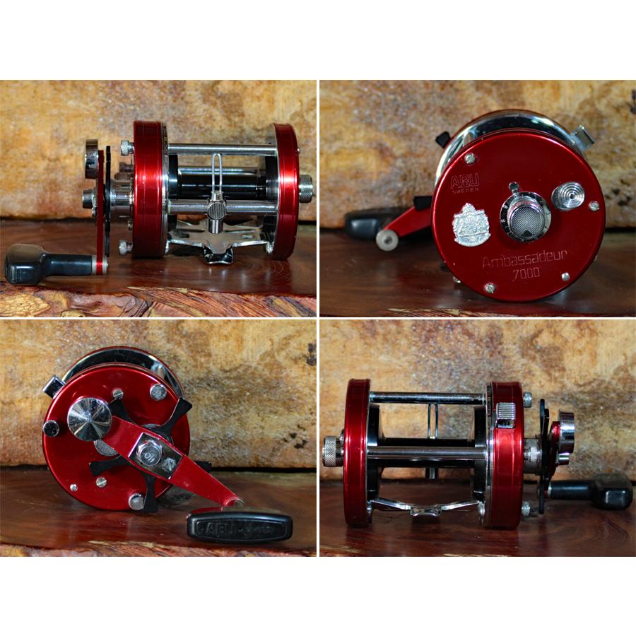 Abu Garcia（アブガルシア） ABU Ambassadeurアブ アンバサダー 7000赤