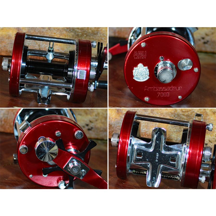 Abu Garcia（アブガルシア） ABU Ambassadeurアブ アンバサダー 7000赤