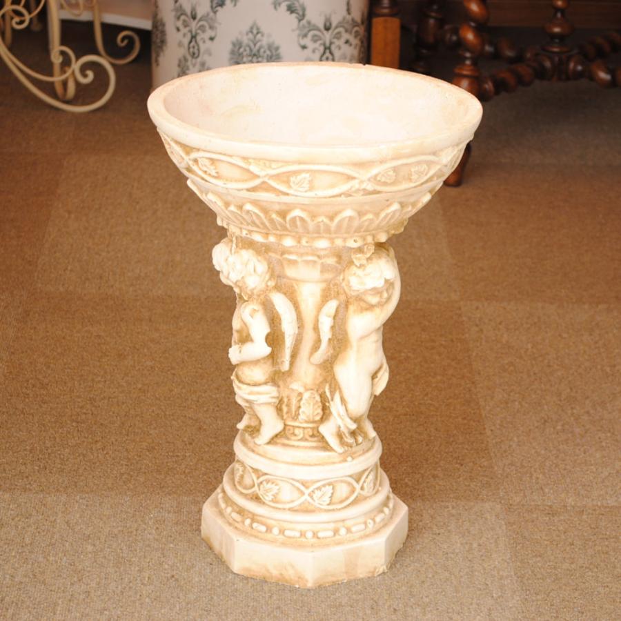プランター エンジェル 天使 ロココ調 鉢 フラワースタンド 花瓶台