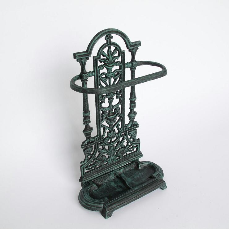 傘立て クラシック アンティーク オシャレ グリーン 緑 アンブレラ