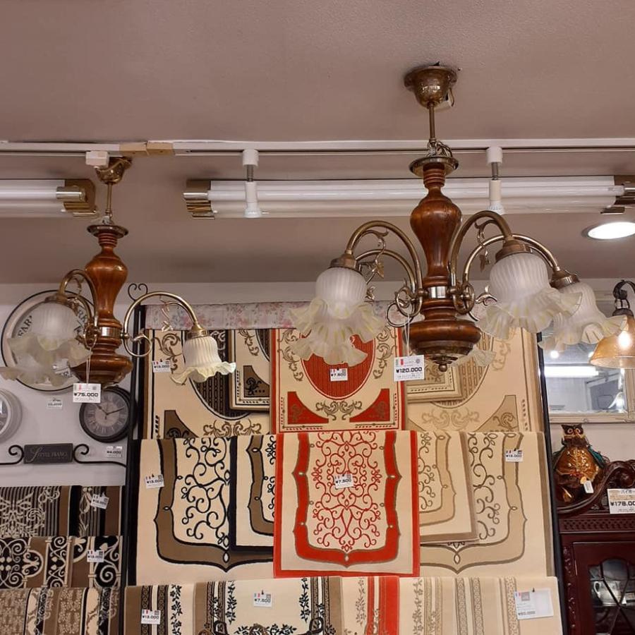 シャンデリアランプ 照明 LED可 おしゃれ イタリア製シャンデリア 古木