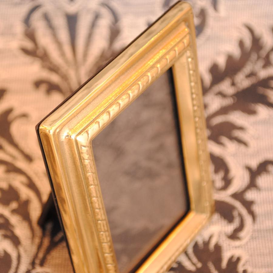 フォトフレーム 写真立て おしゃれ アンティーク調 額縁スタイル 金色