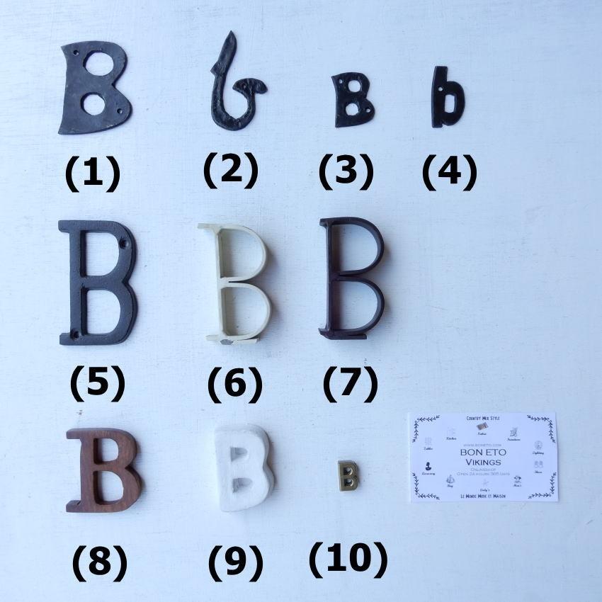 アイアン アルファベットプレート筆記体 (メール便可) : 輸入雑貨屋