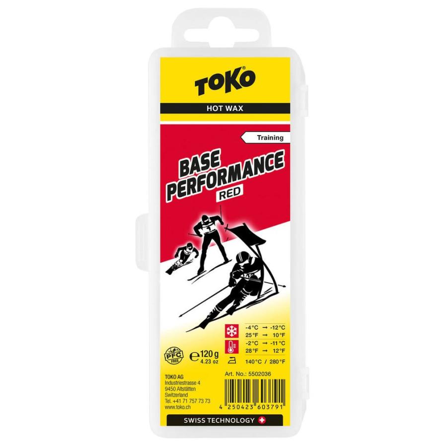 TOKO（トコ） ベースパフォーマンス レッド 120g 雪温 -4℃ 〜-12