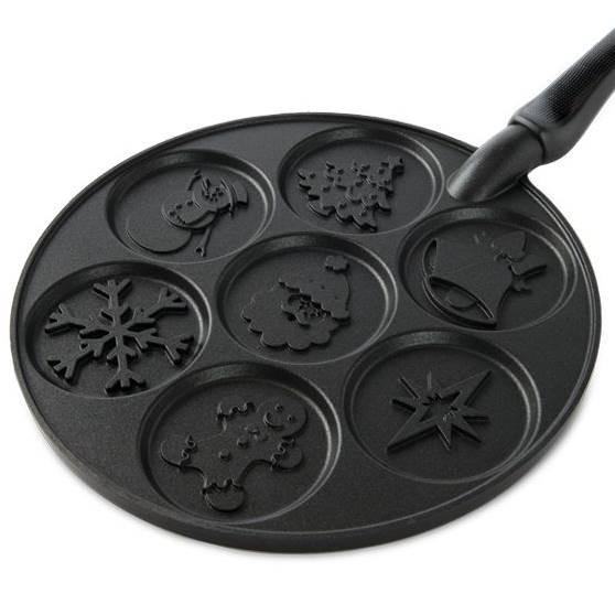 パンケーキパン フライパン クリスマス柄 丸型7個 パンケーキ用