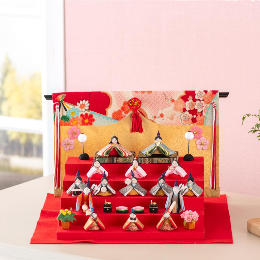 リュウコドウ 雛人形 ひな人形 コンパクト おしゃれ お雛様 雛