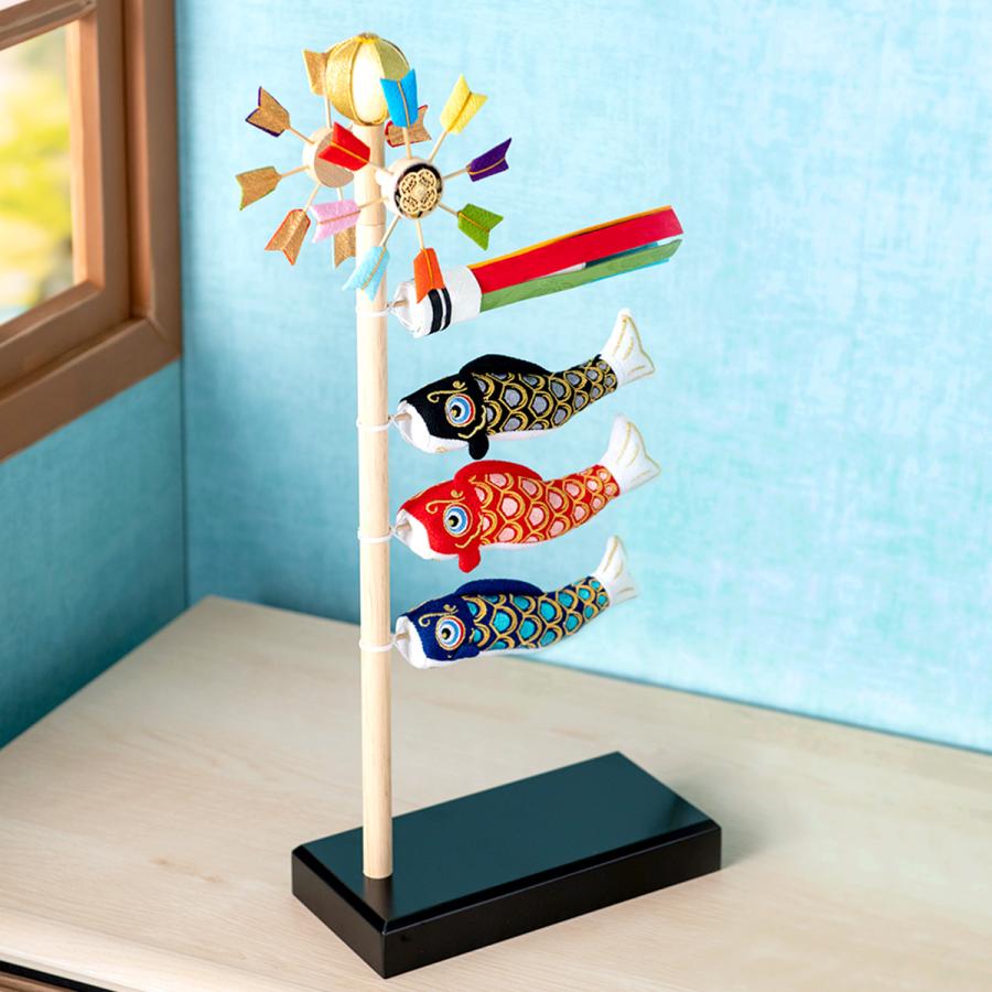 リュウコドウ 早割 10%OFF 3/9正午まで こいのぼり 室内 ちりめん