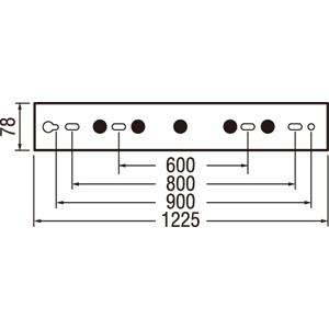 ODELIC（オーデリック） OL291126R4D キッチンライト 全長1225mm 温