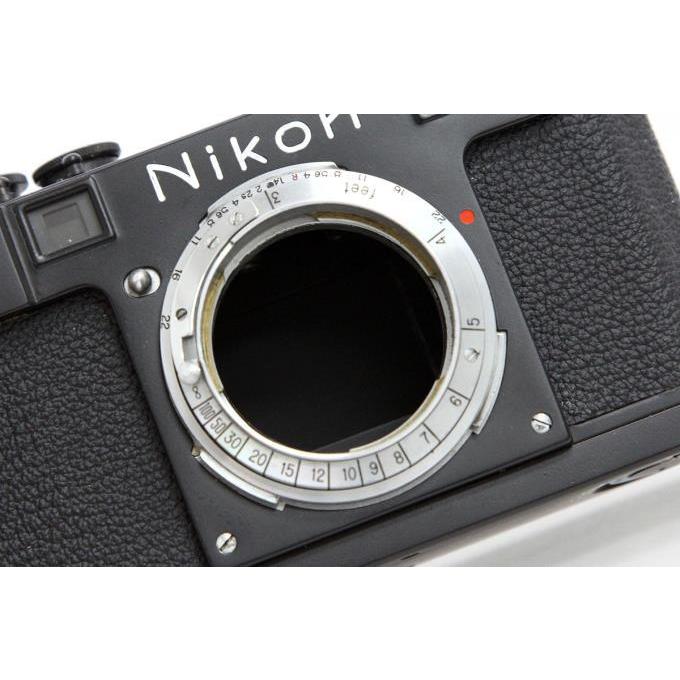 ニコン（Nikon） 【全額返金保証】極美品｜ニコン S 後塗りブラック