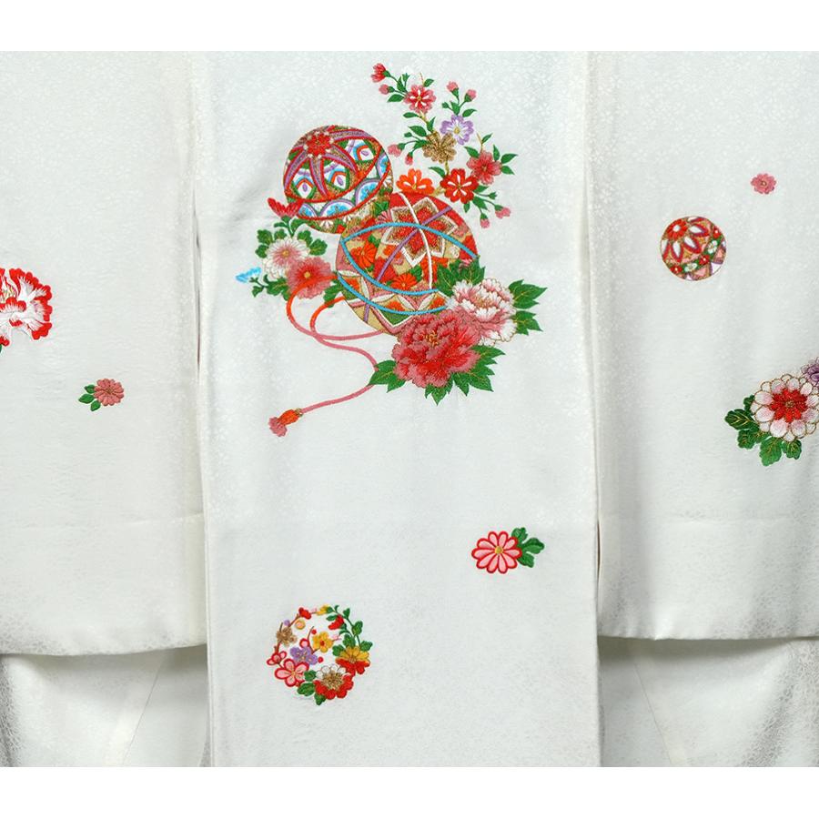 お宮参り 着物 女の子 正絹 祝着 初着 産着 のしめ 新品 j3902 七五三