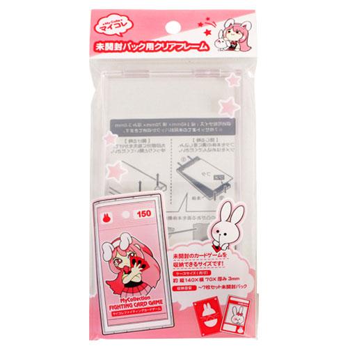 和泉化成 マイコレ 未開封パック用 クリアフレーム 12個 3322