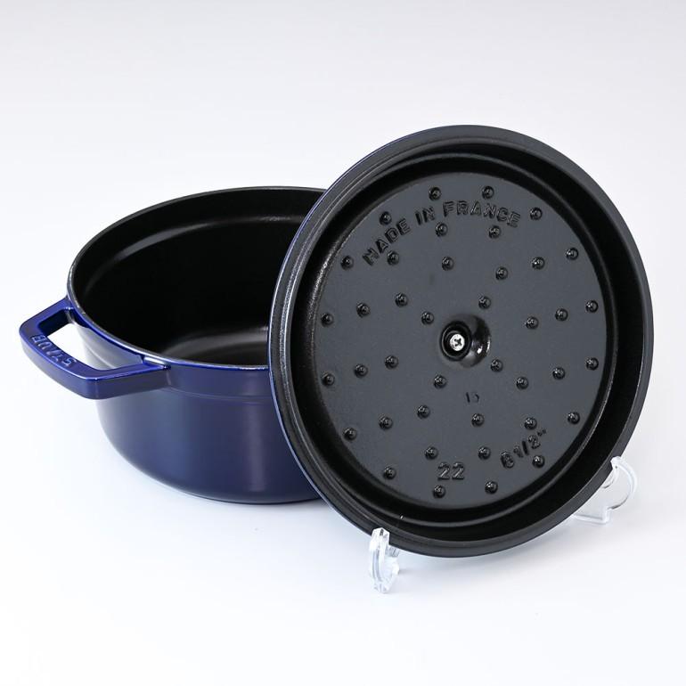 Staub（ストウブ） ピコ ココット ラウンド 22cm 鋳物 ホーロー 鍋