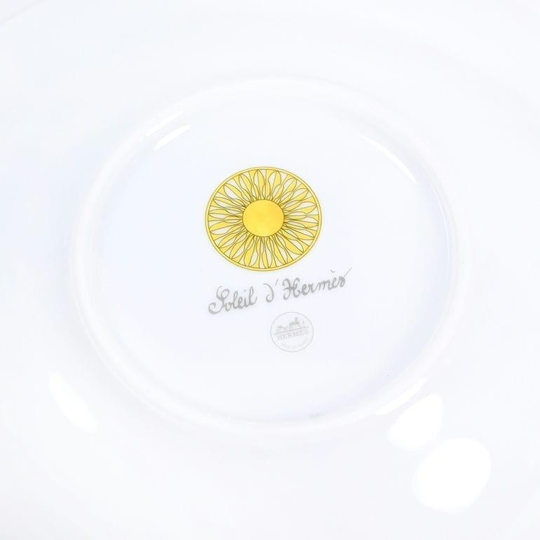 HERMES（エルメス） パスタプレート ペア 24cm ソレイユ ドゥ 046014P2