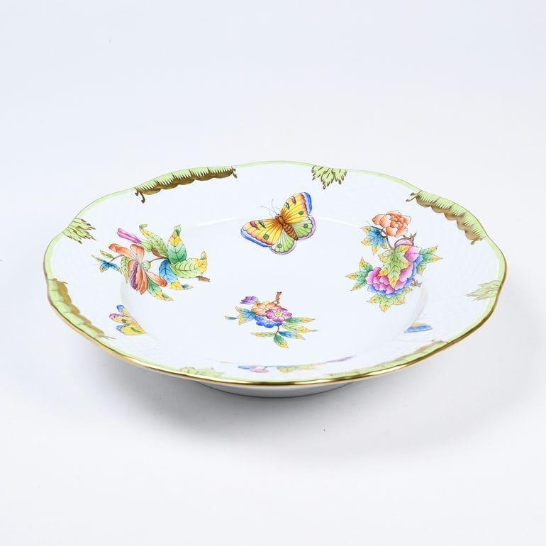 ヘレンド（HEREND） スーププレート ヴィクトリアブーケ 洋食器 21cm