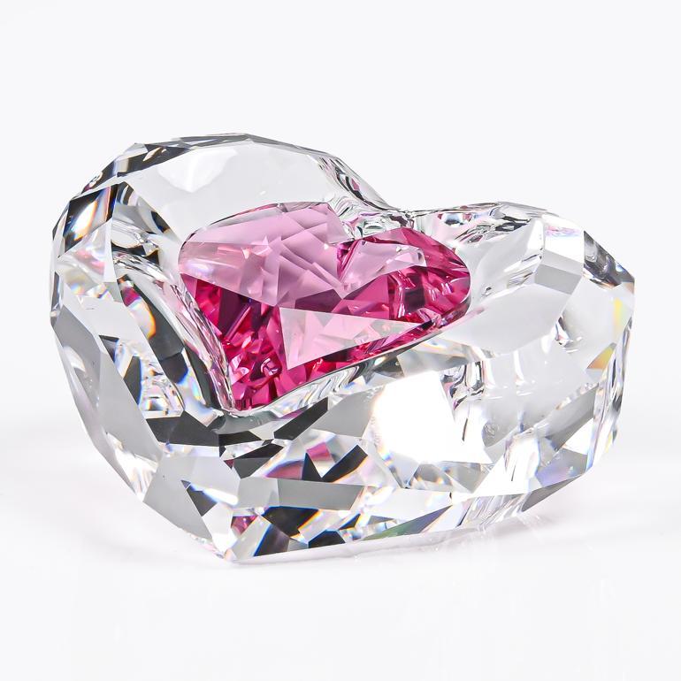 SWAROVSKI（スワロフスキー） クリスタルフィギュア ハート ONLY FOR