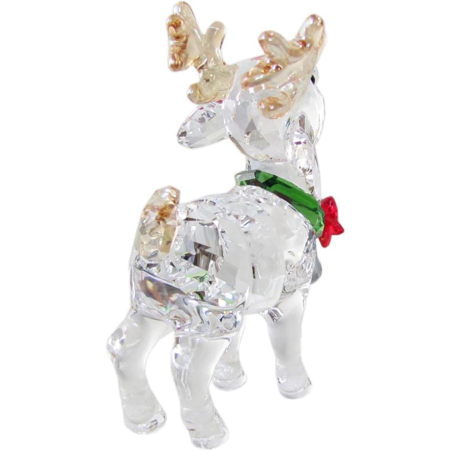 SWAROVSKI（スワロフスキー） クリスタルフィギュア サンタのトナカイ