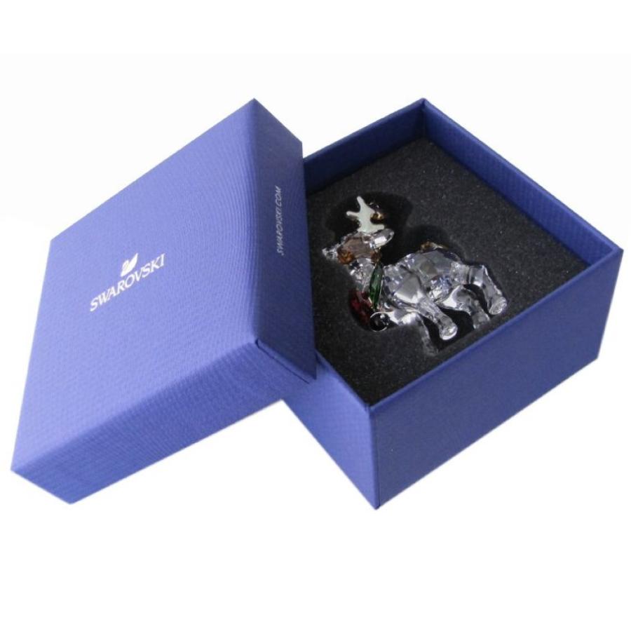 SWAROVSKI（スワロフスキー） クリスタルフィギュア サンタのトナカイ