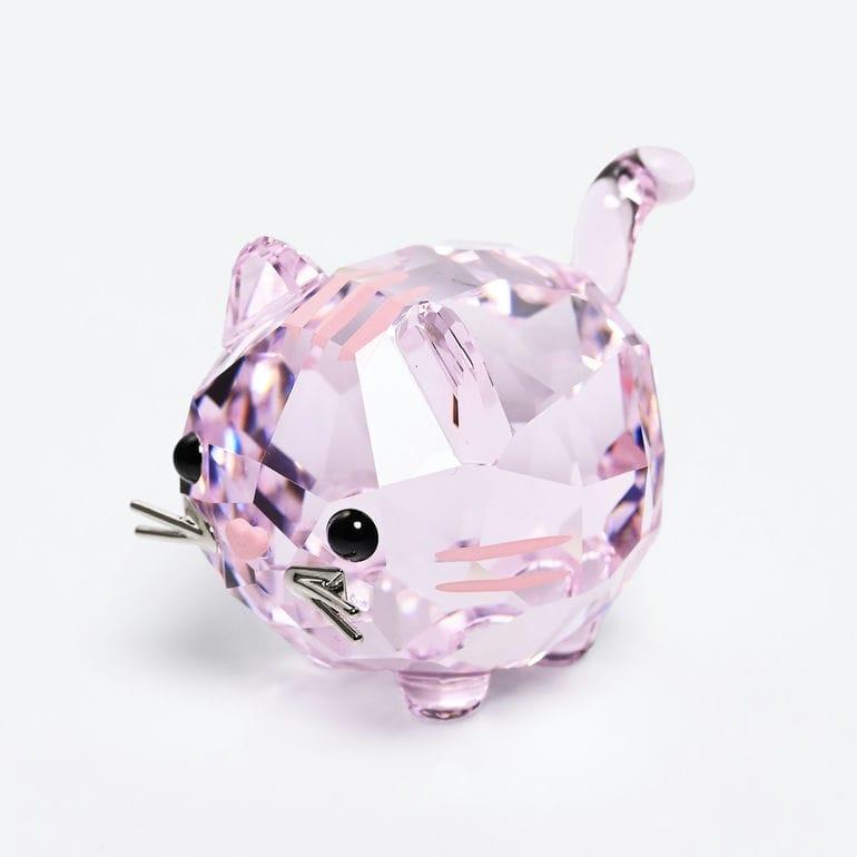 SWAROVSKI（スワロフスキー） クリスタルフィギュア Chubby Cats