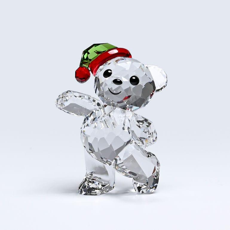 SWAROVSKI（スワロフスキー） クリスタルフィギュア KRISベア ホリデイ