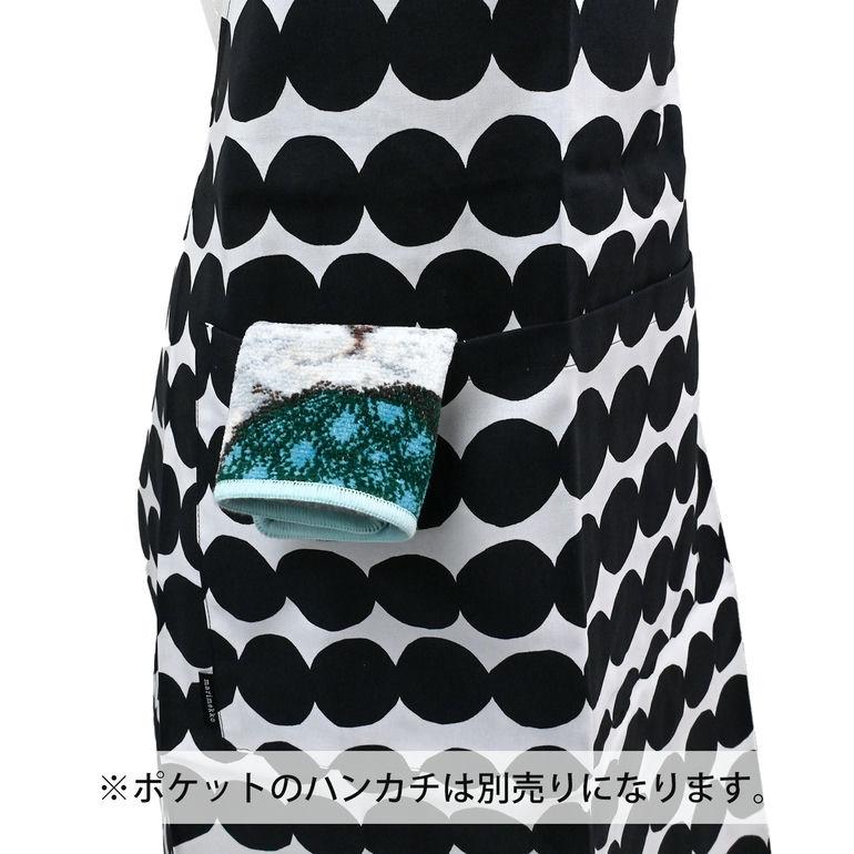 marimekko（マリメッコ） エプロン Rasymatto ラシィマット ブラック