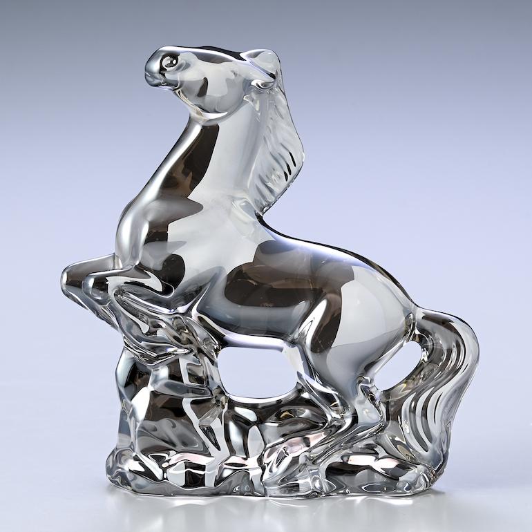 バカラ（Baccarat） クリスタルフィギュア ゾディアック 干支 馬 (午