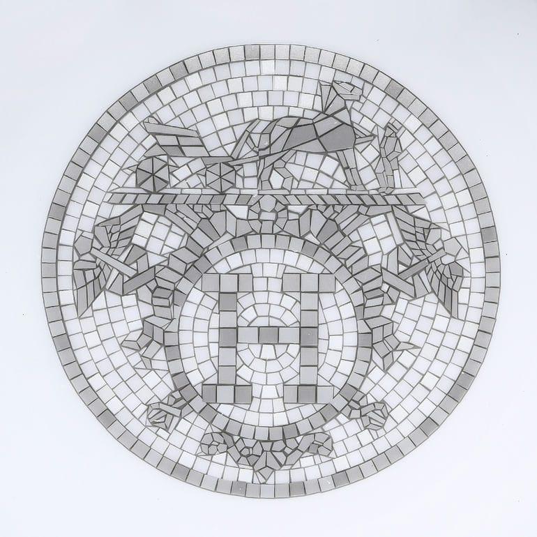 HERMES（エルメス） モザイク ヴァンキャトル プラチナ スープ鍋 32.5