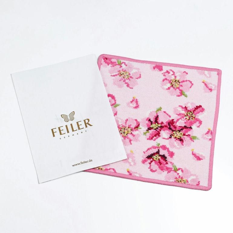 feiler（フェイラー） ハンカチ ハンドタオル タオルハンカチ 25cm