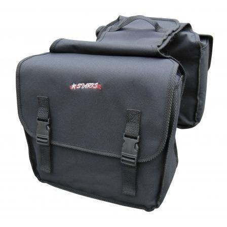 STARKS サドルバッグ（サイドバッグ） ダブルフラップで幅の調整が可能