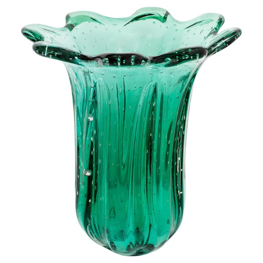 並行輸入品】特大ムラーノガラス花瓶 吹きガラス花瓶 ユニークな花瓶