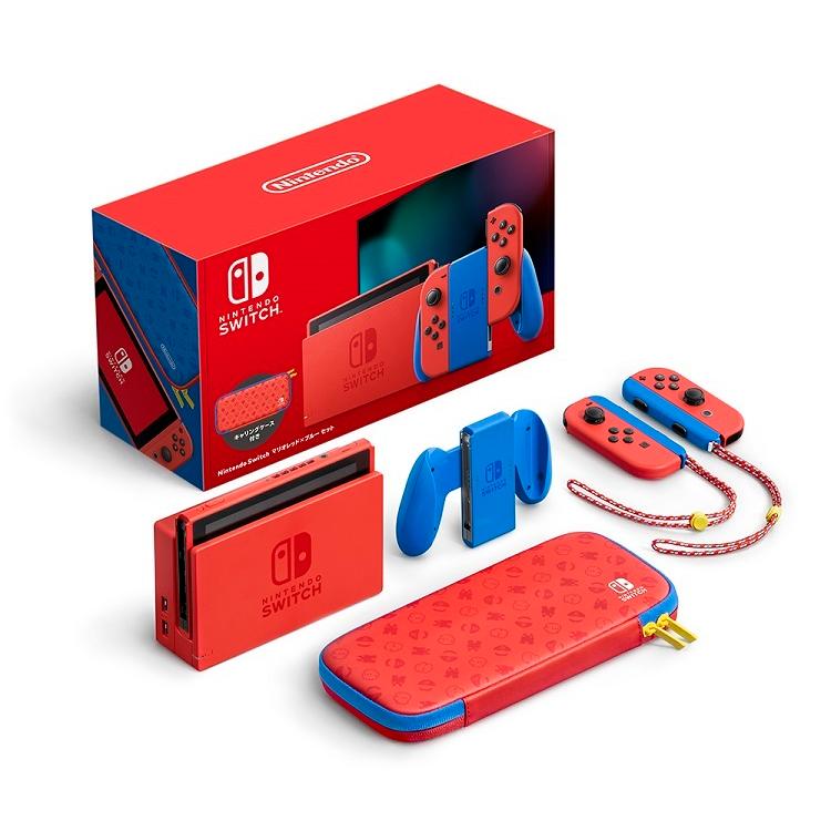 Nintendo Switch 新品 パッケージ版 Nintendo マリオレッド×ブルー