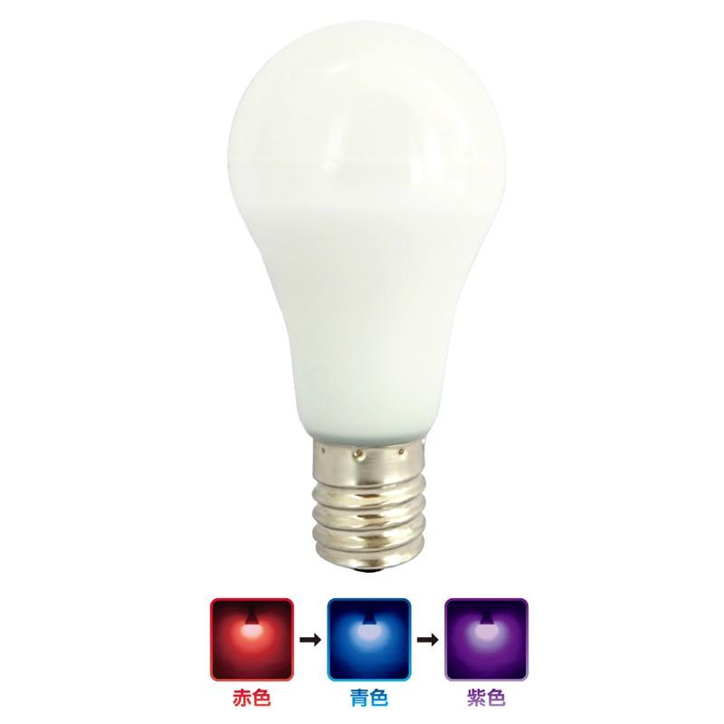 OHM（オーム電機） LED電球 ミニクリプトン形（小形電球形） 3カラー調