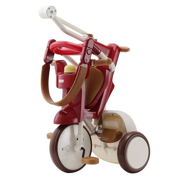 iimo02 iimo 三輪車 イイモ トライシクル エタニティレッド 折りたたみ