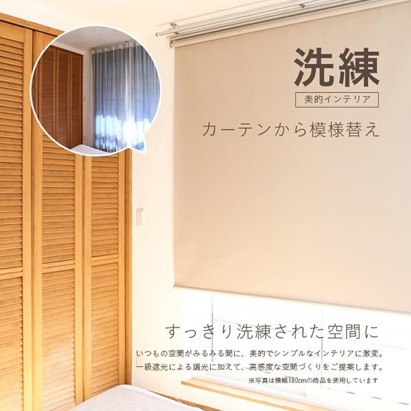 ロールスクリーン ロールカーテン ロールブラインド 幅165cm 遮光率