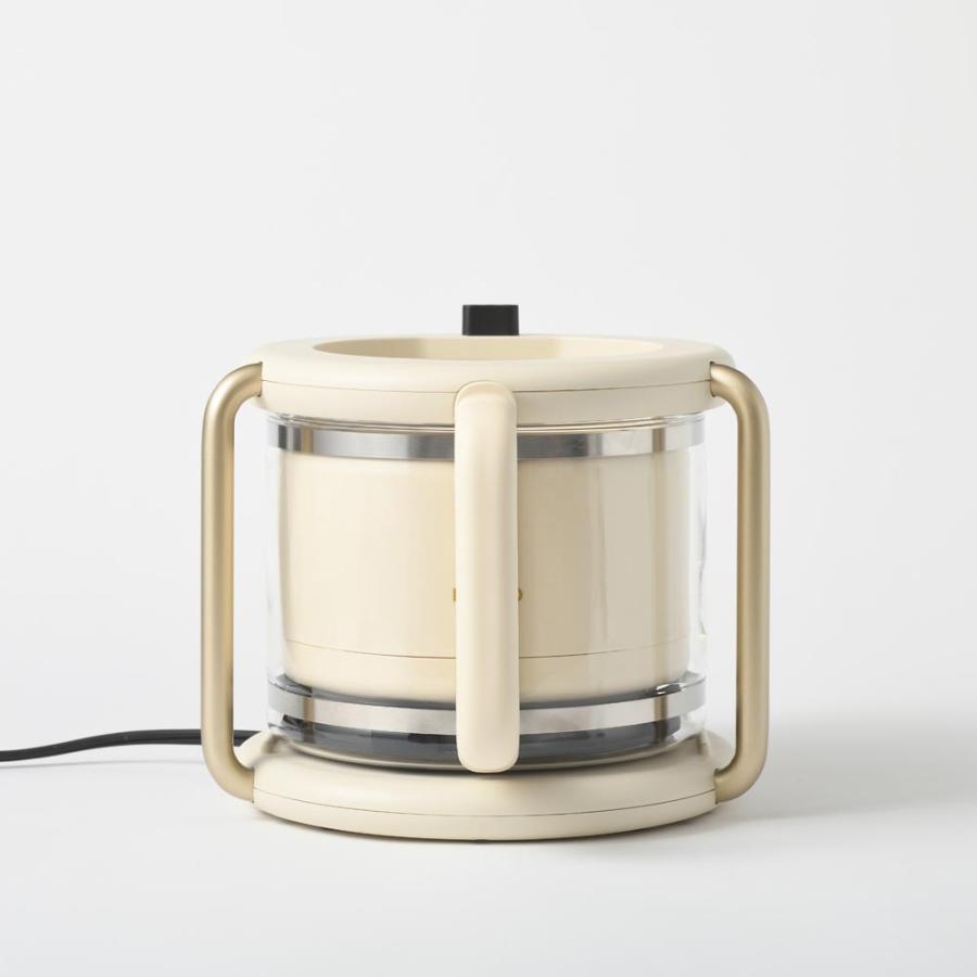 BRUNO（ブルーノ） ガラス エアフライヤー アイボリー BOE122