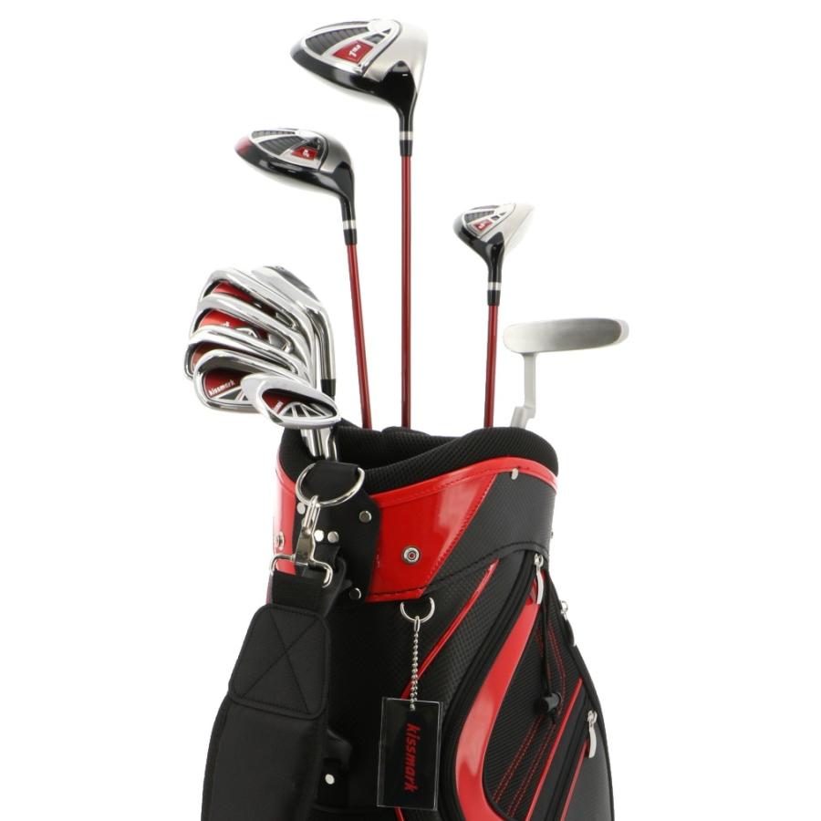 kissmark（キスマーク） ゴルフ クラブセット 10本 キャディバッグ付き