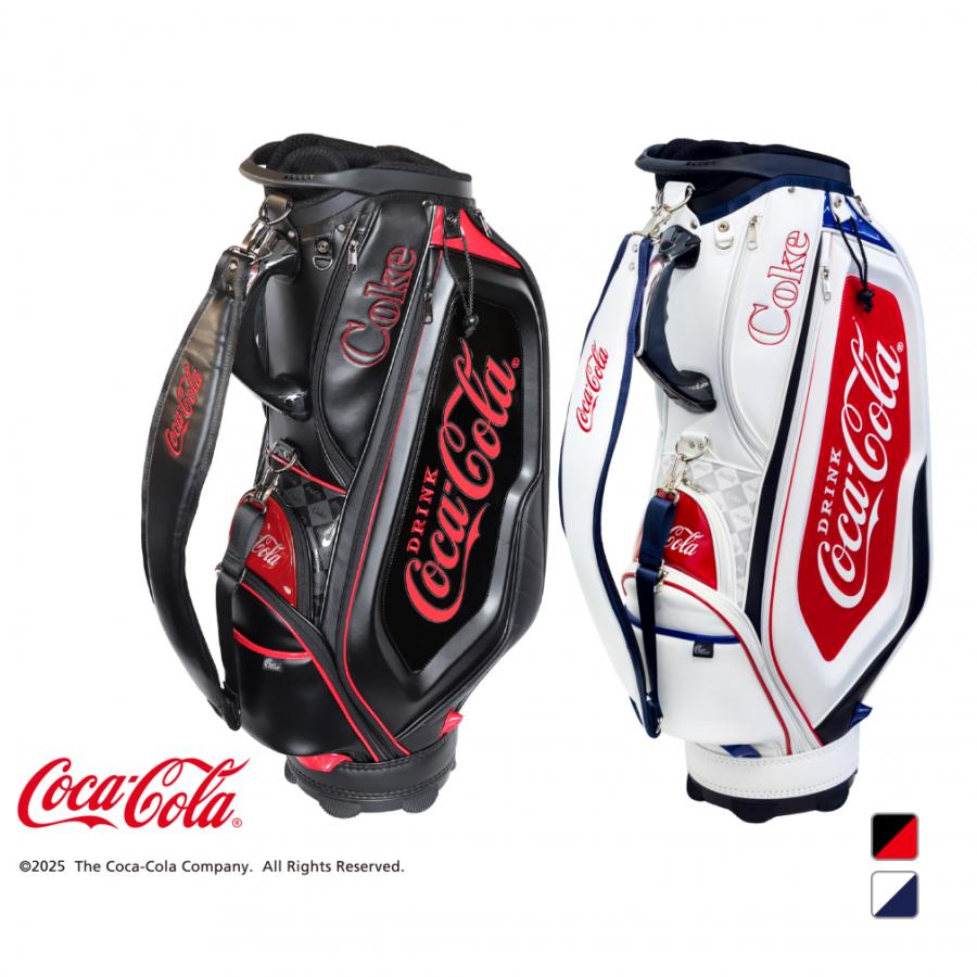 Coca Cola（コカコーラ） キャディバッグ 9型 CC-0B1004CB メンズ