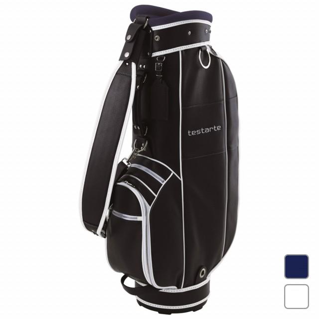 テスタルテ 高級感ある牛革使用 キャディバッグ 9型 0002876902 メンズ