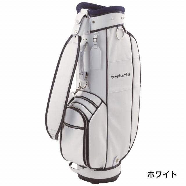 テスタルテ 高級感ある牛革使用 キャディバッグ 9型 0002876902 メンズ
