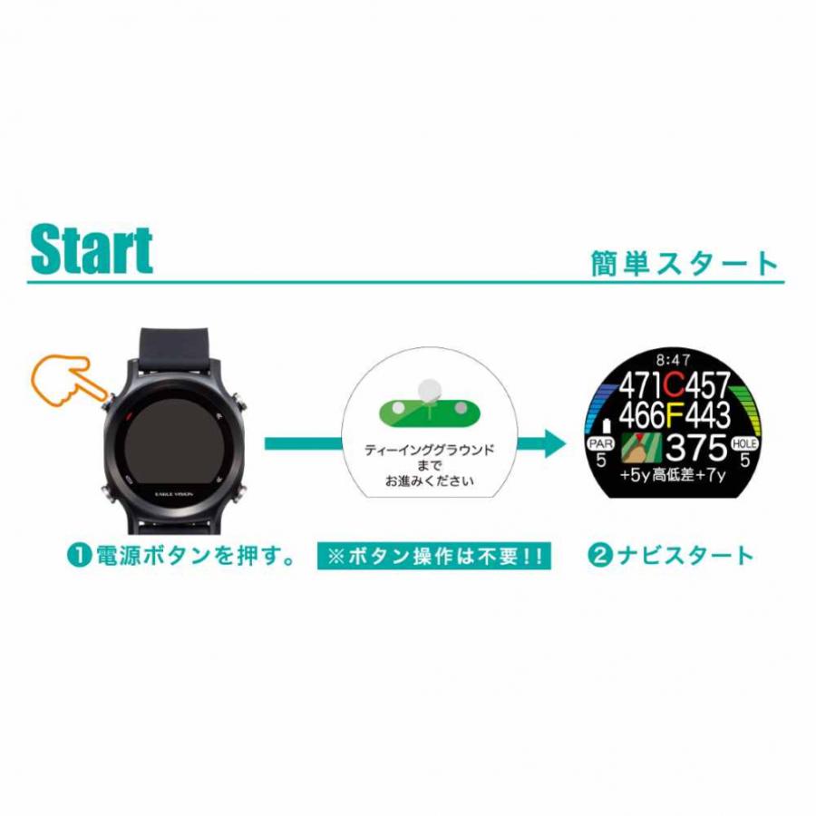 EAGLE VISION 距離計 イーグルビジョン WATCH ACE ウォッチ エース