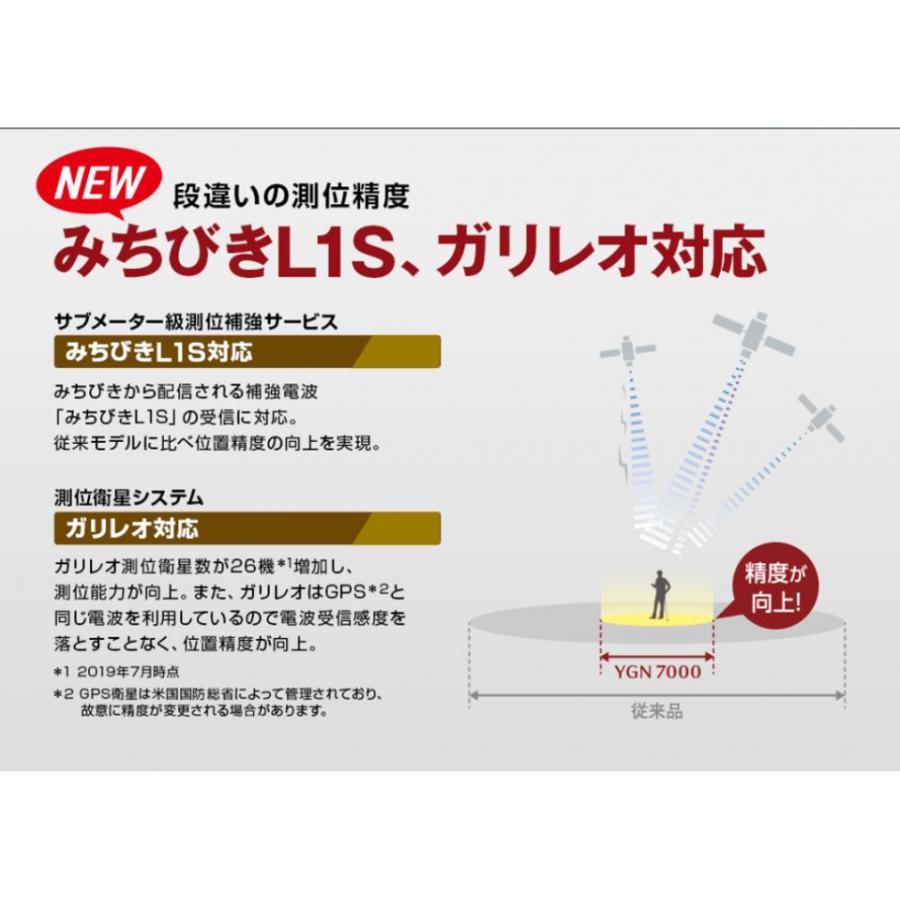 ユピテル（yupiteru） 距離計 YGN7000 ゴルフ 距離測定器 ナビ GPS GPS