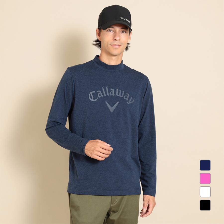 Callaway（キャロウェイ） ゴルフウェア 長袖シャツ 秋 冬 ロゴ