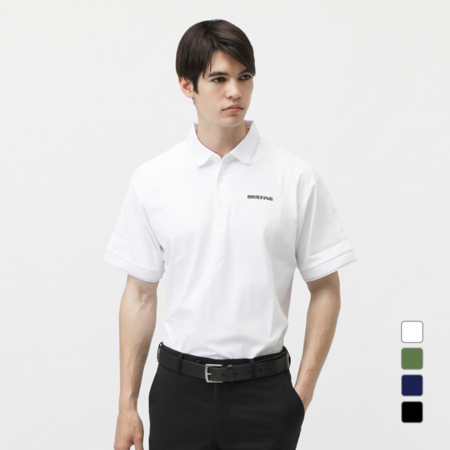 ブリーフィング ゴルフウェア 半袖シャツ 春 夏 MS LOGO LINE POLO RF