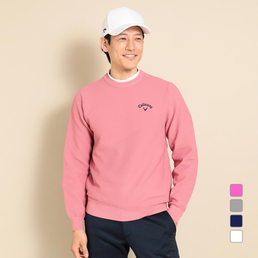 Callaway（キャロウェイ） ゴルフウェア 長袖 セーター 秋 冬 クルー