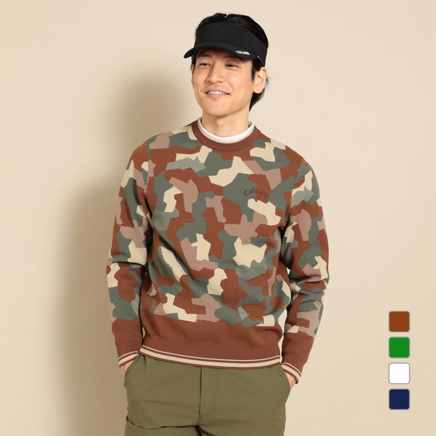 キャロウェイ、パーカー、迷彩、サイズL、ニット キャロウェイ