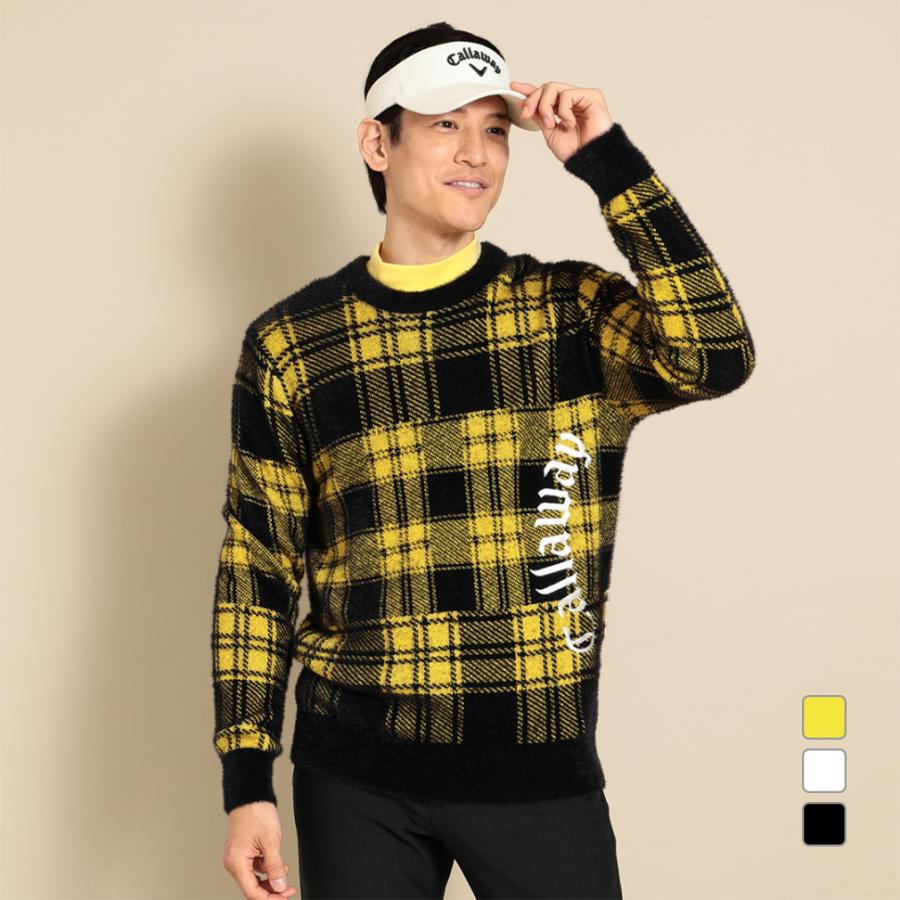 Callaway（キャロウェイ） ゴルフウェア 長袖セーター 秋 冬 クルー