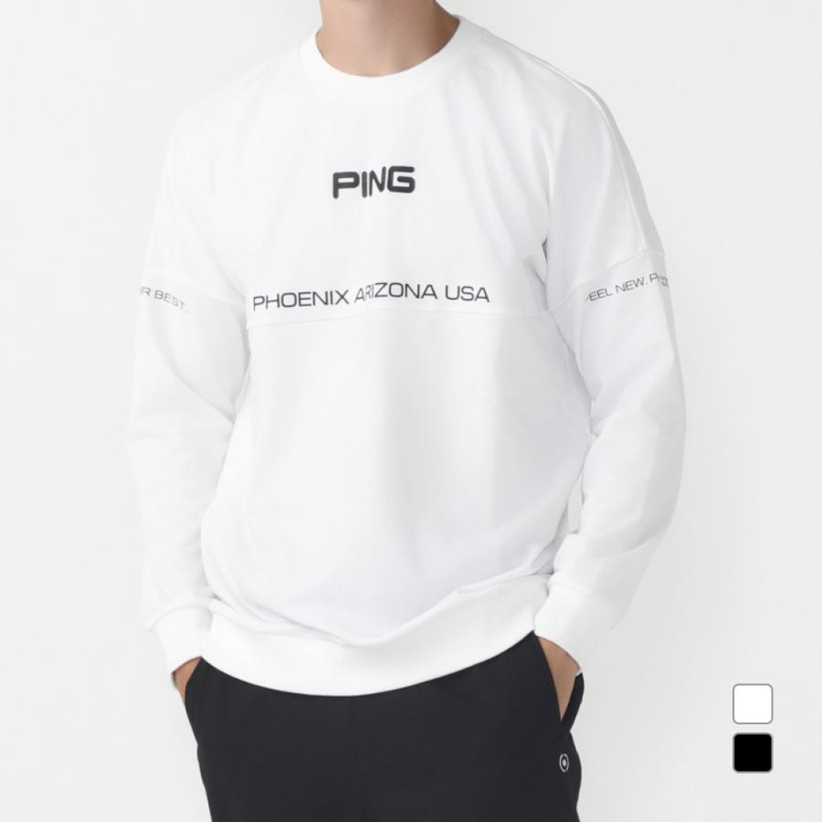 PING（ピン） ゴルフウェア 長袖トレーナー 秋 冬 23FWドビードッツ裏