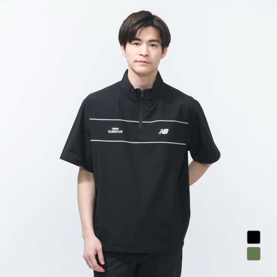 New Balance（ニューバランス） ゴルフウェア 半袖ウインドブレーカー