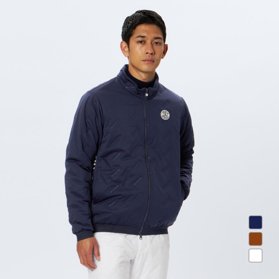 and per se（アンパスィ） ゴルフウェア 中綿ジャケット 秋 冬 中わた