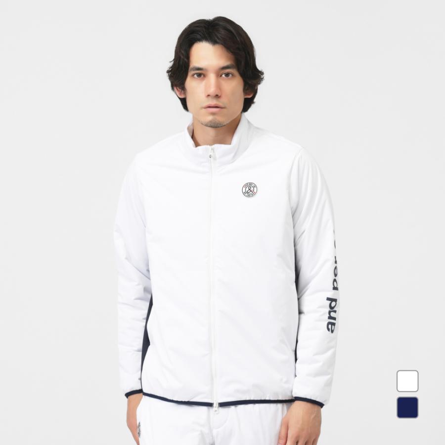 and per se（アンパスィ） ゴルフウェア 中綿ジャケット 秋 冬 GOLF5