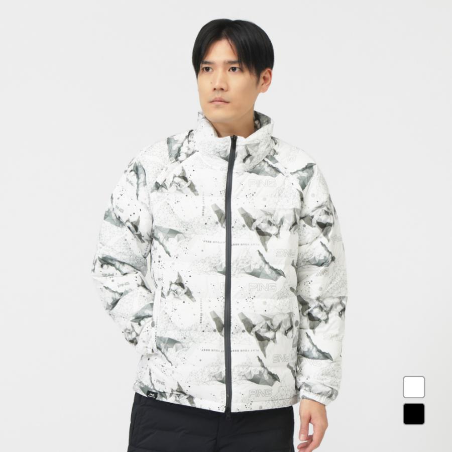 PING（ピン） ゴルフウェア 長袖ウインドブレーカー 秋 冬 2WAY中綿